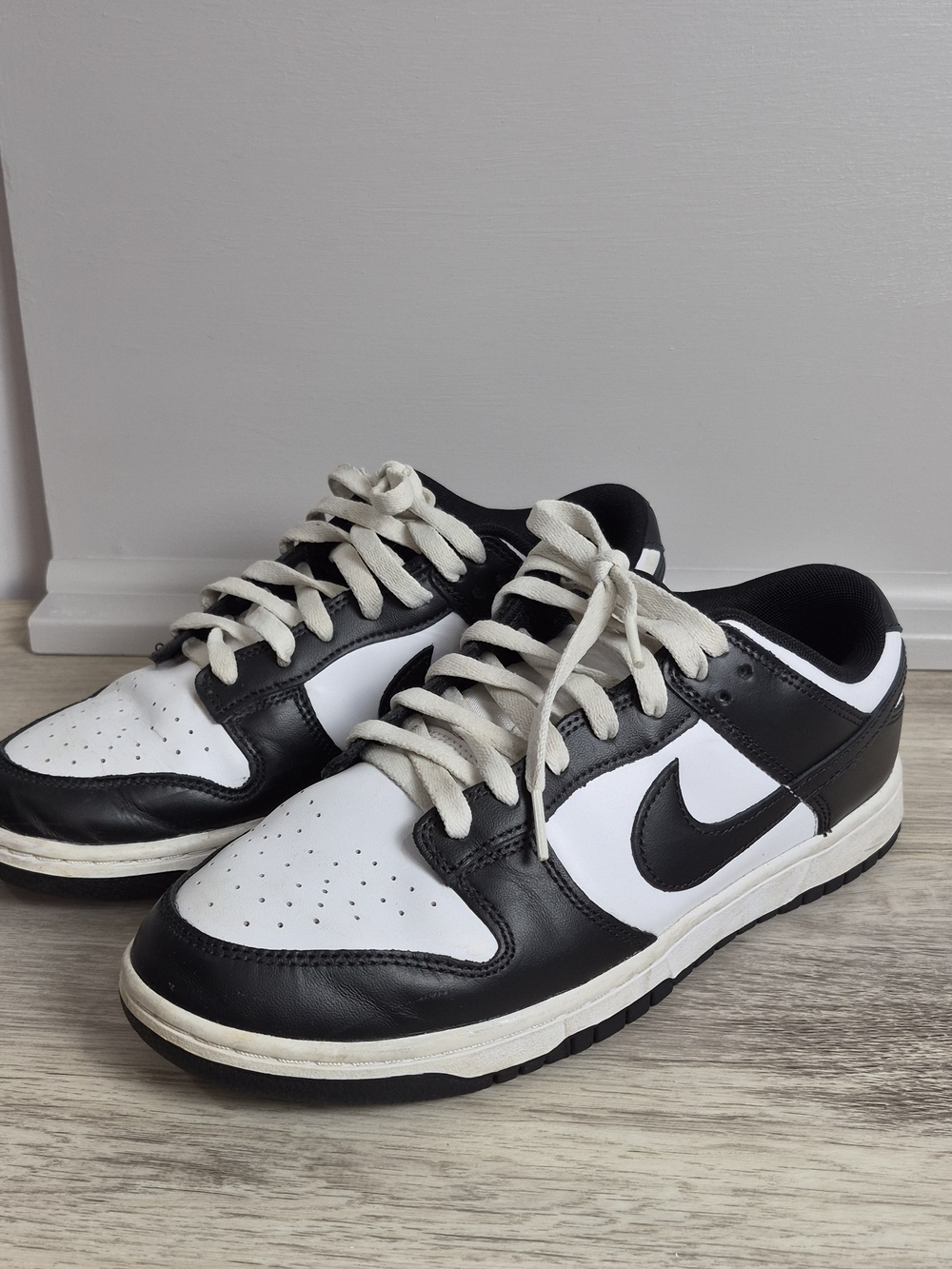 Nike Black and White Low-Top Sneakers